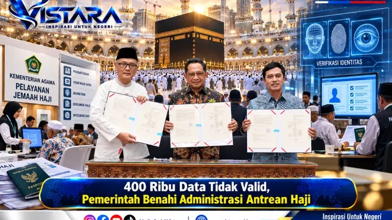 400 Ribu Data Tidak Valid, Pemerintah Benahi Administrasi Antrean Haji