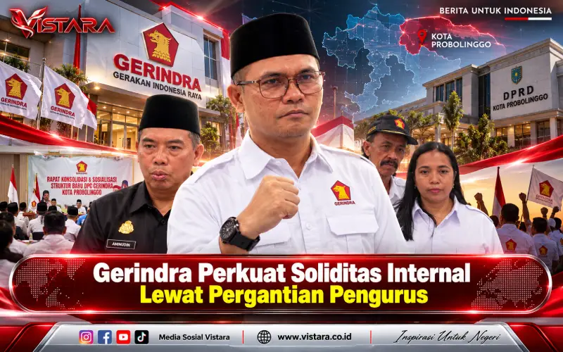 Gerindra Perkuat Soliditas Internal Lewat Pergantian Pengurus