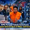KPK Panggil Sekda Sukoharjo, Dugaan Setoran Rp4,13 Miliar Jadi Sorotan